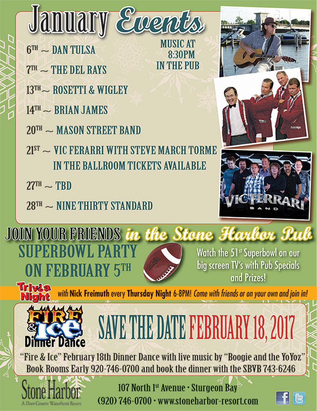 Door County Calendar Of Events Customize and Print