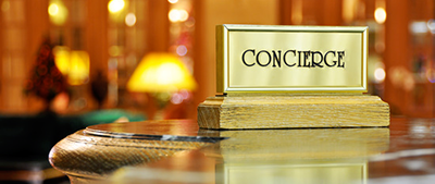 Concierge Sign